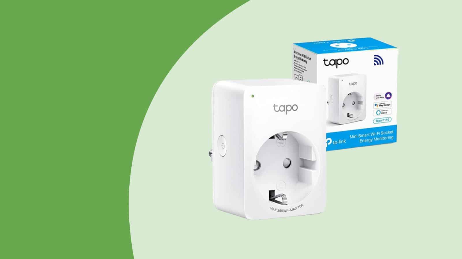 Mini prise connectée Wifi avec suivi de consommation TP-LINK Tapo P110  Blanc - Prise connectée - Achat & prix