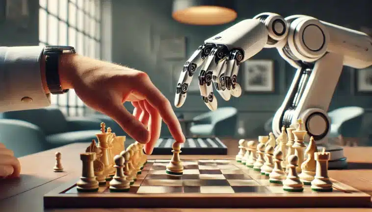 Robot d'échecs Intelligence artificielle Interaction humain-robot