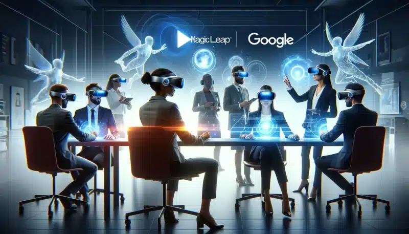 Partenariat Magic Leap Google Réalité augmentée