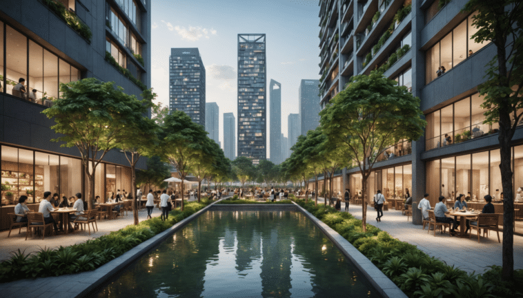 découvrez le projet novateur de développement urbain à hangzhou, alliant harmonieusement vie, travail et culture. plongez dans un espace dynamique où l'innovation rencontre la tradition, créant un environnement propice à l'épanouissement des habitants et des entreprises.