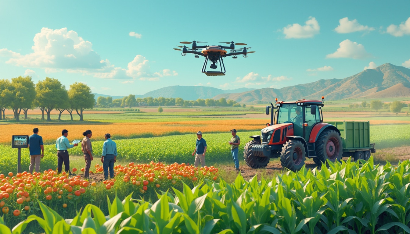 découvrez comment le marché de l'agriculture de précision devrait atteindre 9,5 milliards d'euros d'ici 2028, transformant les pratiques agricoles grâce à l'innovation technologique et à l'optimisation des ressources.